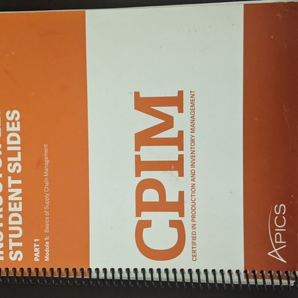 APICS CPIM Part 1 only - Picture 2 of 2